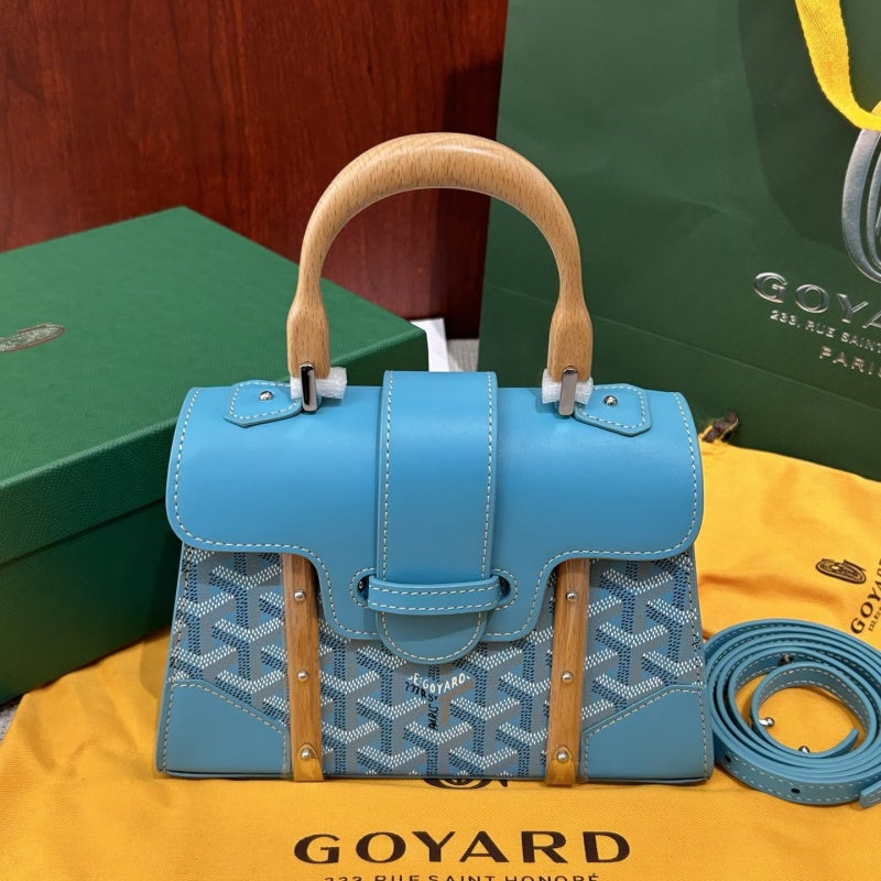 Goyard Saïgon Mini Tote Bag with Strap