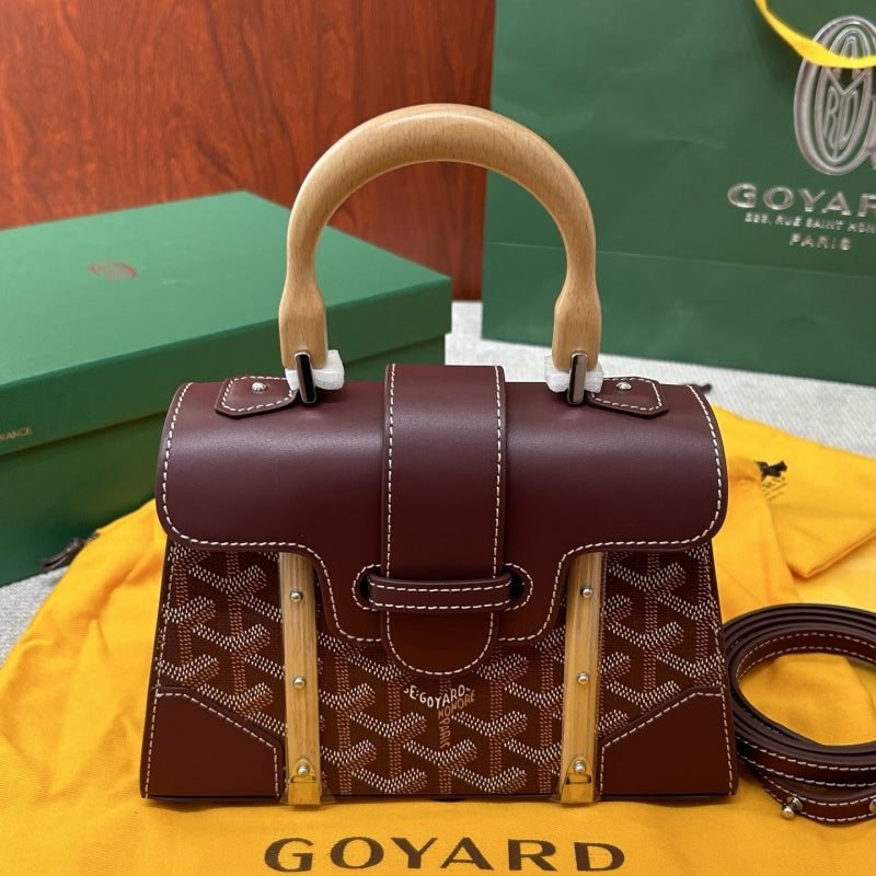 Goyard Saïgon Mini Tote Bag with Strap