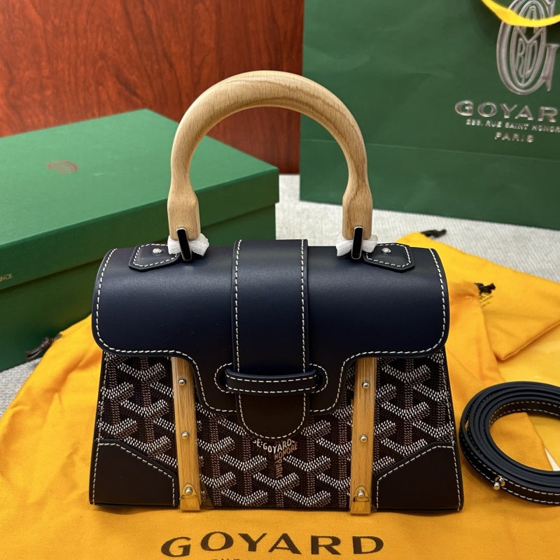 Goyard Saïgon Mini Tote Bag with Strap