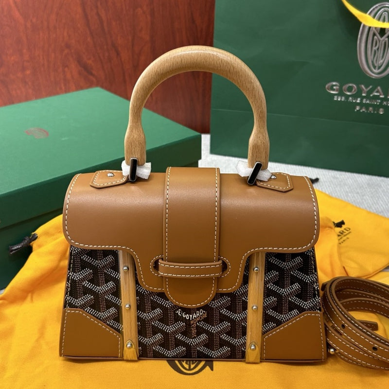 Goyard Saïgon Mini Tote Bag with Strap