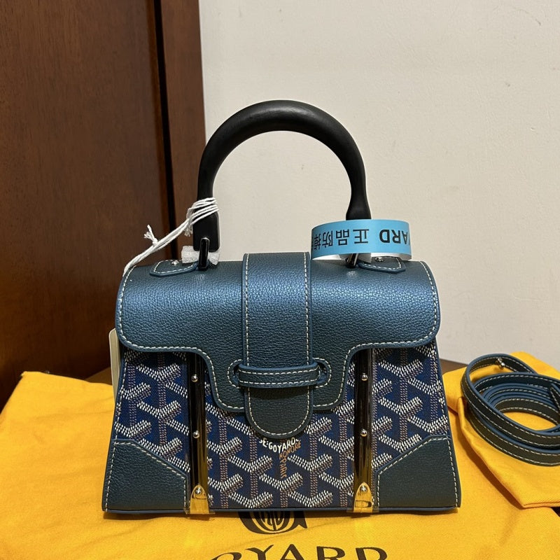 Goyard Saïgon Mini Tote Bag with Strap