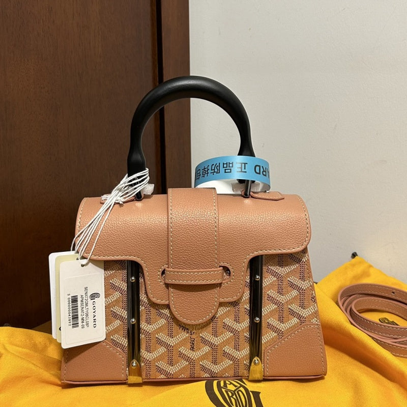 Goyard Saïgon Mini Tote Bag with Strap